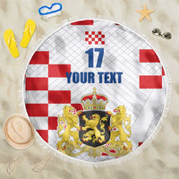 Netherlands North Brabant Province Custom Beach Blanket