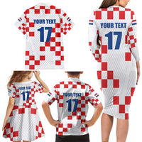 Netherlands North Brabant Province Custom Family Matching Long Sleeve Bodycon Dress and Hawaiian Shirt