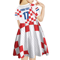 Netherlands North Brabant Province Custom Kid Short Sleeve Dress