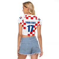 Netherlands North Brabant Province Custom Raglan Cropped T Shirt