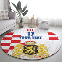 Netherlands North Brabant Province Custom Round Carpet