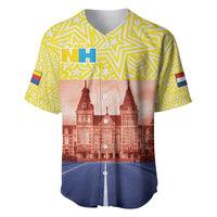 Netherlands North Holland Province Baseball Jersey Flag Style