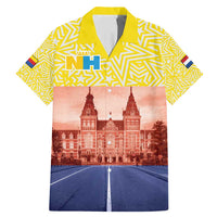 Netherlands North Holland Province Family Matching Mermaid Dress and Hawaiian Shirt Flag Style