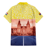 Netherlands North Holland Province Family Matching Mermaid Dress and Hawaiian Shirt Flag Style