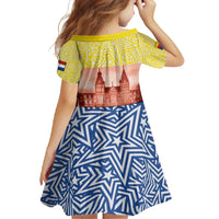 Netherlands North Holland Province Family Matching Summer Maxi Dress and Hawaiian Shirt Flag Style