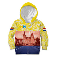 Netherlands North Holland Province Kid Hoodie Flag Style