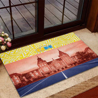 Netherlands North Holland Province Rubber Doormat Flag Style