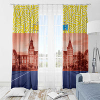 Netherlands North Holland Province Window Curtain Flag Style
