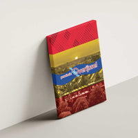 Netherlands Overijssel Province Canvas Wall Art Flag Style