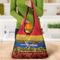 Netherlands Overijssel Province Grocery Bag Flag Style