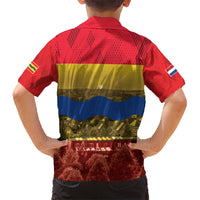 Netherlands Overijssel Province Kid Hawaiian Shirt Flag Style