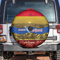 Netherlands Overijssel Province Spare Tire Cover Flag Style