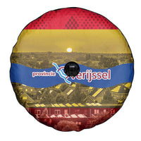 Netherlands Overijssel Province Spare Tire Cover Flag Style