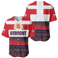 Netherlands Utrecht Province Baseball Jersey Flag Style