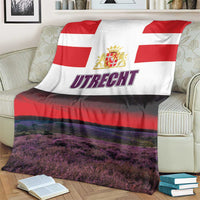 Netherlands Utrecht Province Blanket Flag Style