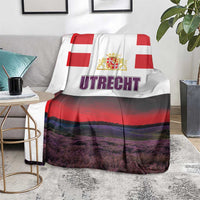Netherlands Utrecht Province Blanket Flag Style