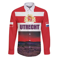 Netherlands Utrecht Province Family Matching Puletasi and Hawaiian Shirt Flag Style