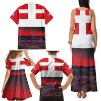 Netherlands Utrecht Province Family Matching Tank Maxi Dress and Hawaiian Shirt Flag Style