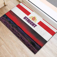 Netherlands Utrecht Province Rubber Doormat Flag Style