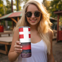 Netherlands Utrecht Province Skinny Tumbler Flag Style