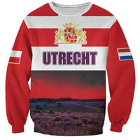 Netherlands Utrecht Province Sweatshirt Flag Style