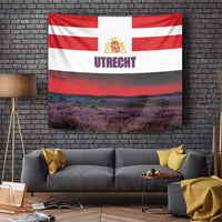 Netherlands Utrecht Province Tapestry Flag Style