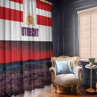 Netherlands Utrecht Province Window Curtain Flag Style