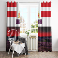Netherlands Utrecht Province Window Curtain Flag Style