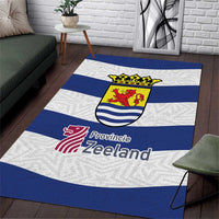 Netherlands Zeeland Province Area Rug Flag Style