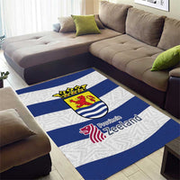 Netherlands Zeeland Province Area Rug Flag Style