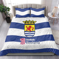 Netherlands Zeeland Province Bedding Set Flag Style