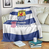 Netherlands Zeeland Province Blanket Flag Style