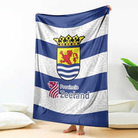 Netherlands Zeeland Province Blanket Flag Style