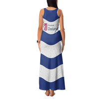 Netherlands Zeeland Province Family Matching Tank Maxi Dress and Hawaiian Shirt Flag Style