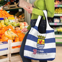 Netherlands Zeeland Province Grocery Bag Flag Style