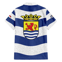 Netherlands Zeeland Province Hawaiian Shirt Flag Style