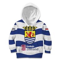 Netherlands Zeeland Province Kid Hoodie Flag Style