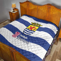 Netherlands Zeeland Province Quilt Flag Style