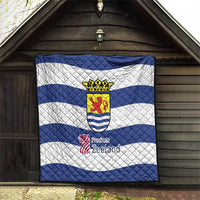 Netherlands Zeeland Province Quilt Flag Style