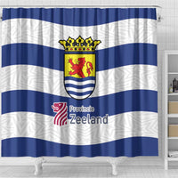 Netherlands Zeeland Province Shower Curtain Flag Style