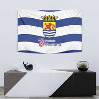 Netherlands Zeeland Province Tapestry Flag Style