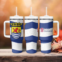 Netherlands Zeeland Province Tumbler With Handle Flag Style