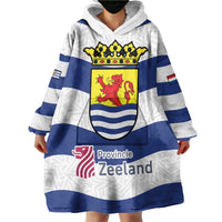 Netherlands Zeeland Province Wearable Blanket Hoodie Flag Style