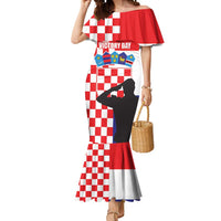 Croatia Victory Day 5 August Mermaid Dress Dan Hrvatskih Branitelja