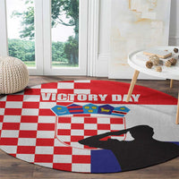Croatia Victory Day 5 August Round Carpet Dan Hrvatskih Branitelja
