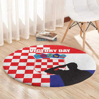 Croatia Victory Day 5 August Round Carpet Dan Hrvatskih Branitelja