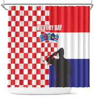 Croatia Victory Day 5 August Shower Curtain Dan Hrvatskih Branitelja