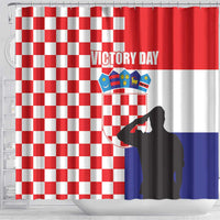 Croatia Victory Day 5 August Shower Curtain Dan Hrvatskih Branitelja