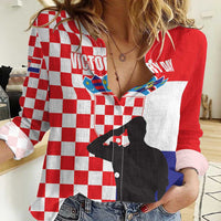 Croatia Victory Day 5 August Women Casual Shirt Dan Hrvatskih Branitelja