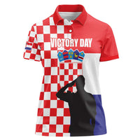 Croatia Victory Day 5 August Women Polo Shirt Dan Hrvatskih Branitelja